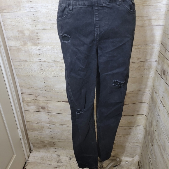 Distressed overalls - Picture 2 of 5